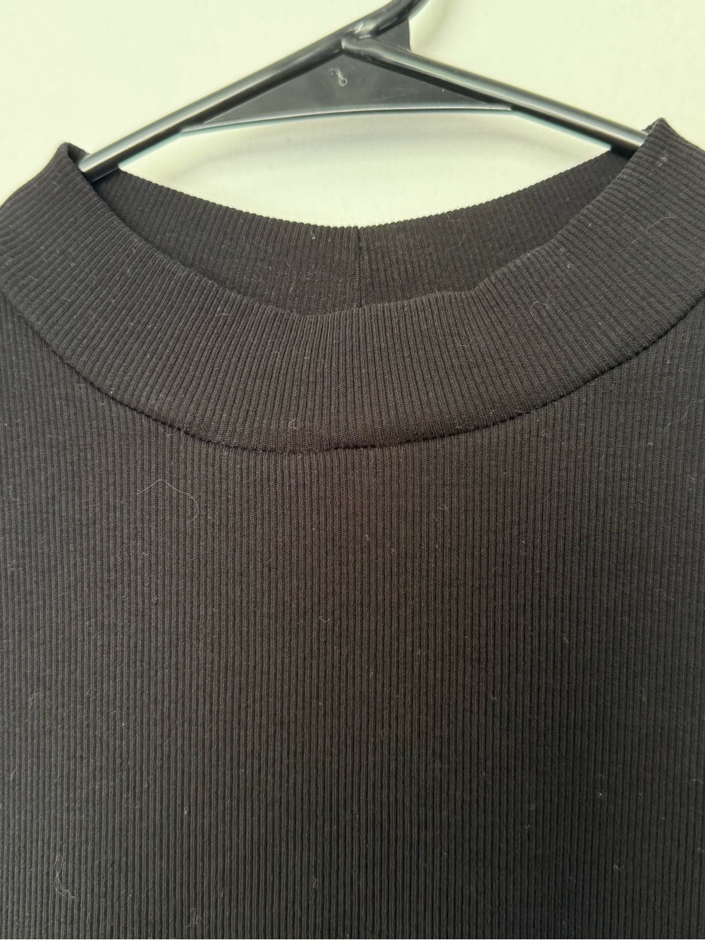 LOFT Ribbed Mock Neck Shell - Picture 2 of 5